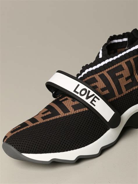 fendi fur sneaker|fendi sneakers for women.